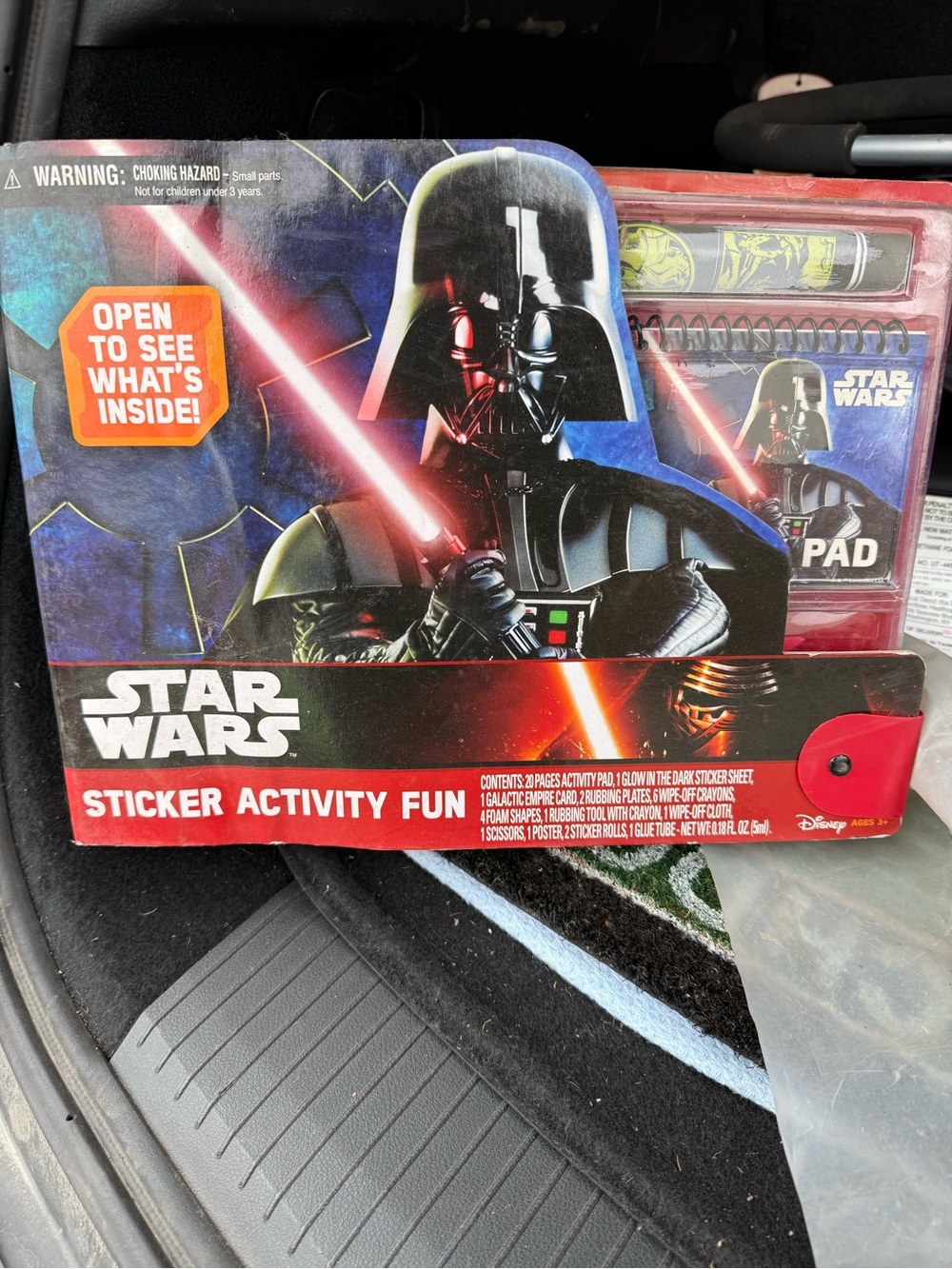 Star Wars Sticker Activity Pack - Black, Red, Yellow